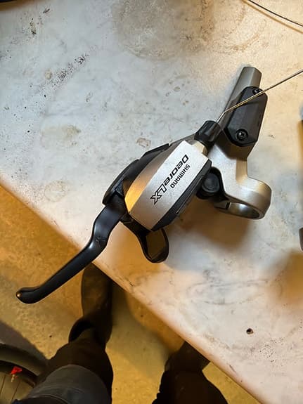 Shimano Deore LX växelreglage och bromshandtag till cykel