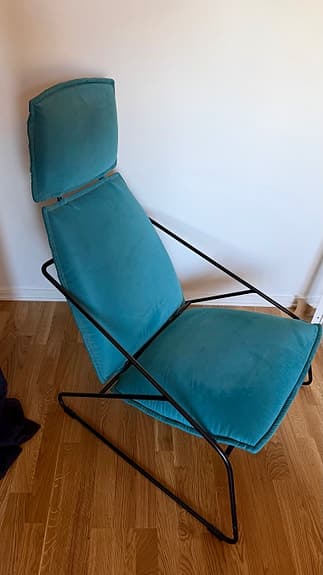 IKEA Villstad | Design CARL ÖJERSTAM | fåtölj + fotpall