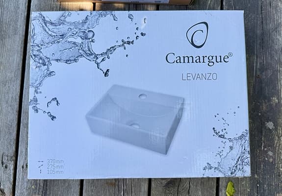 Camargue Levanzo tvättställ - ny i kartong