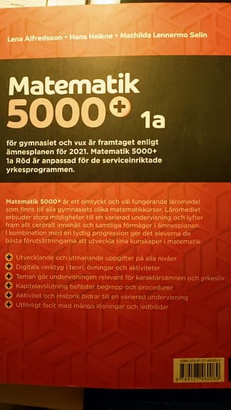 Matematik 5000+ 1a