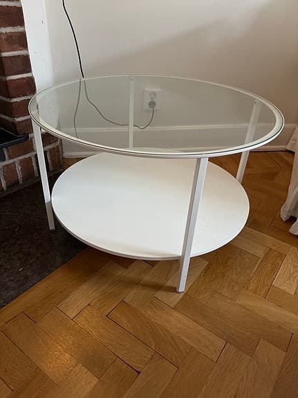 IKEA Vittsjö soffbord i vit
