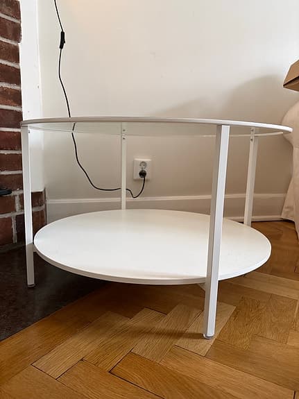 IKEA Vittsjö soffbord i vit