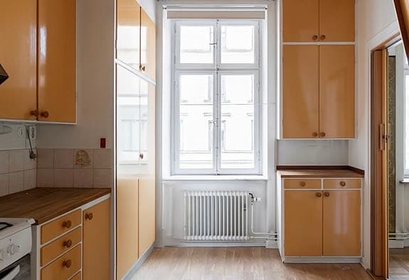 Kök 60/70-tal, trästommar