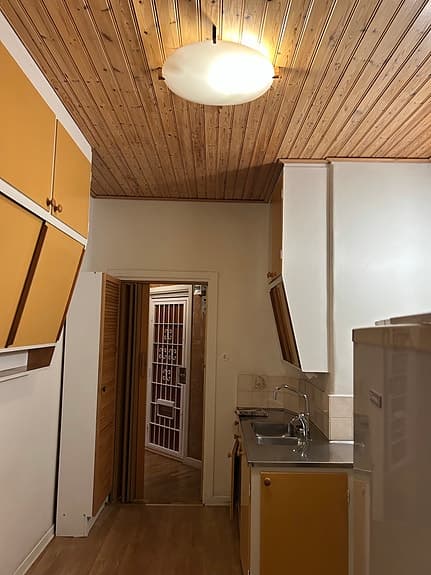 Kök 60/70-tal, trästommar