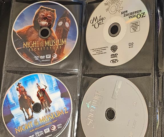 110+ barnfilmer på DVD