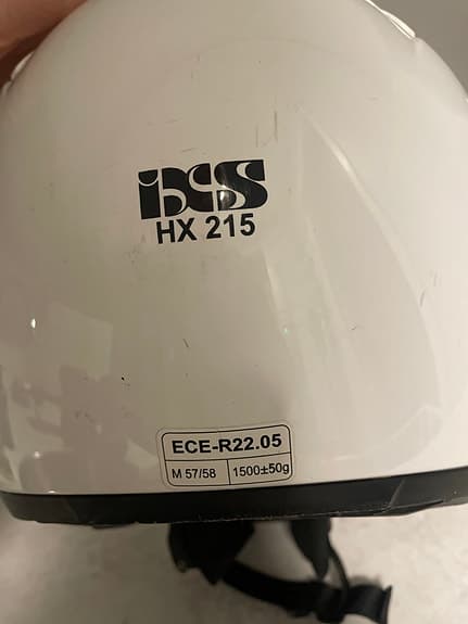 iXS HX 215 integralhjälm M vit