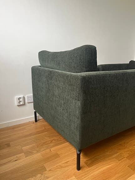 2 st gröna fåtöljer från Mio