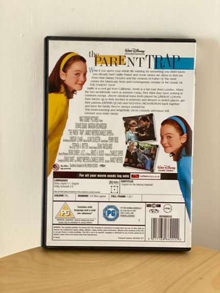 Dvd-film, The parent trap, Föräldrafällan, Lindsay Lohan, i fint skick!