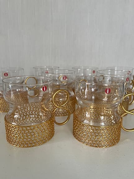 Tsaikka glas med hållare från Iittala