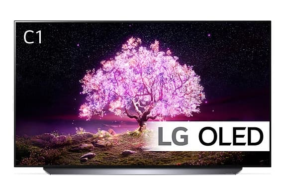 LG 48" C1 4K OLED-TV – I nyskick (under 500h drifttid)