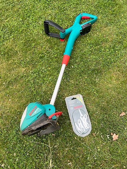 Bosch grästrimmer grön