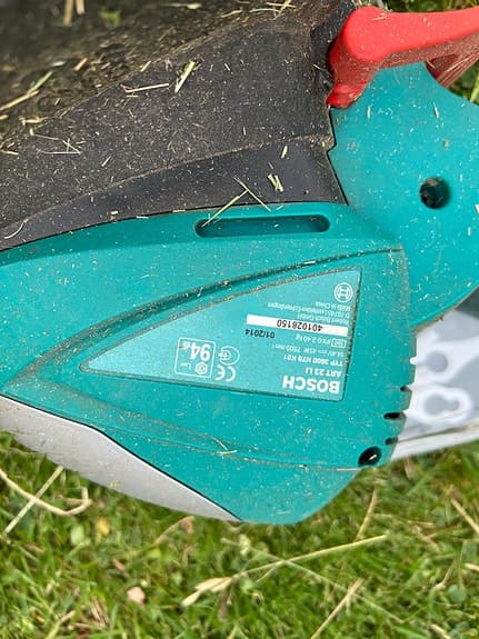 Bosch grästrimmer grön