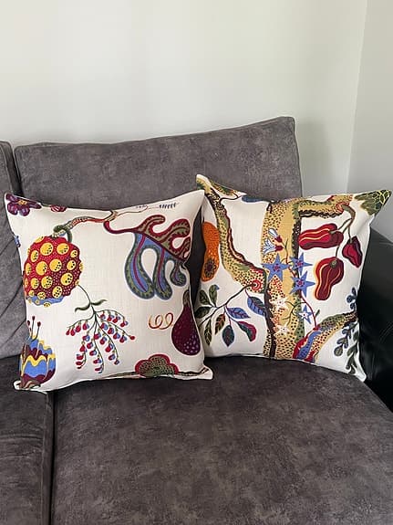 2st Kuddfodral/ Tyg Från Svenskt Tenn/ Josef Frank/ Vegetable Tree