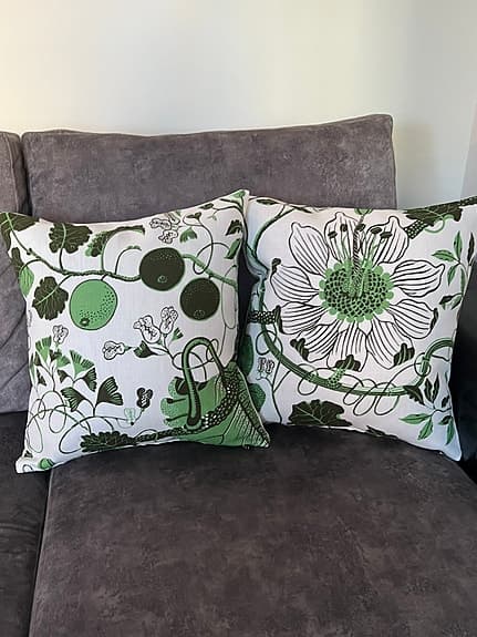 2st Kuddfodral/ Tyg Från Svenskt Tenn/ Josef Frank/ La Plata