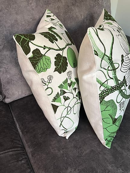 2st Kuddfodral/ Tyg Från Svenskt Tenn/ Josef Frank/ La Plata