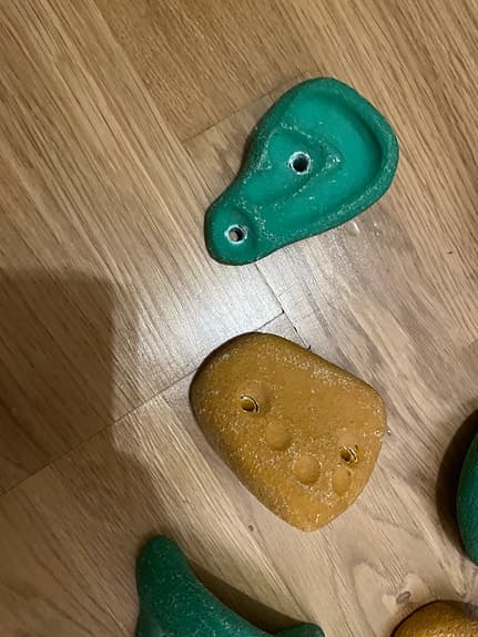 Klättergrepp 29st fina och bra