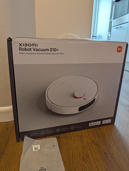 Xiaomi Robot Vacuum S10+ robotdammsugare vit
