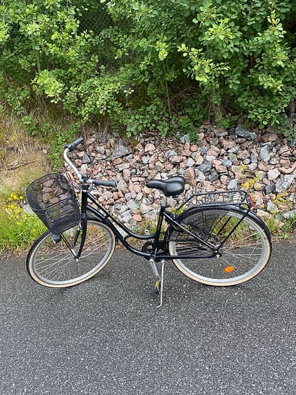 Monark 3 vxl damcykel med ramlås