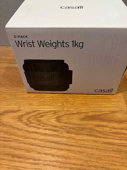 Casall handledsvikter 2x1 kg svart