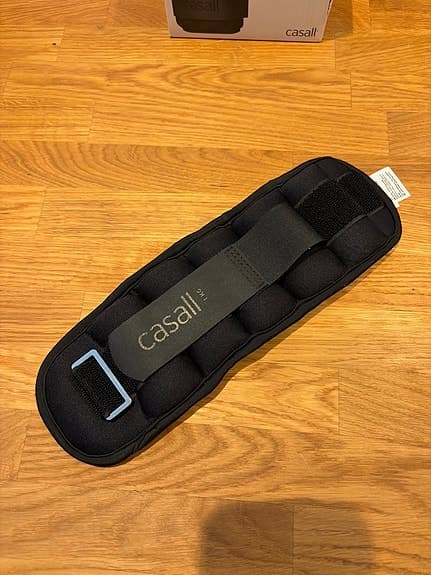 Casall handledsvikter 2x1 kg svart