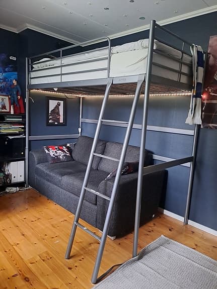 Loftsäng Ikea Svärta