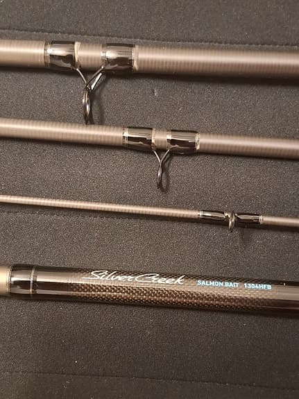 Daiwa spinnspö 4-delat 13fot oandvänt
