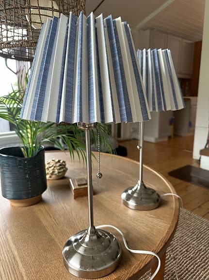 Randiga lampskärmar från Mittbrodts