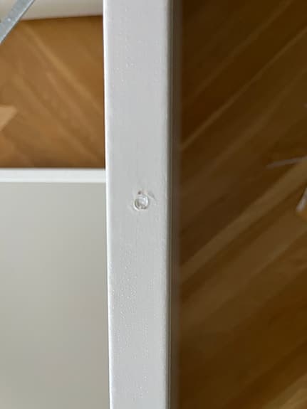 IKEA BRIMNES sängstomme 160 cm