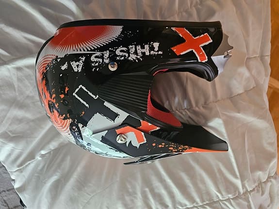 Motocross hjälm barn oanvänd