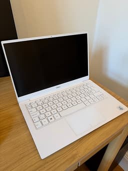 Dell XPS bärbar dator vit 13 tum