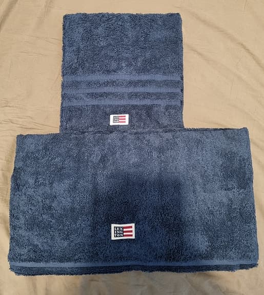 *Nya* Lexington handdukar 2 pack (badhanddukar - frotté - frottéhanddukar)