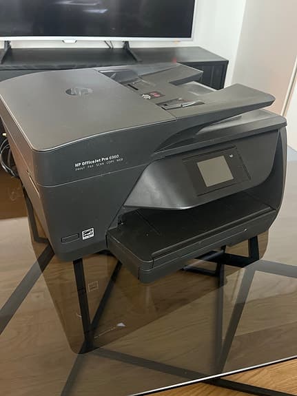 HP OfficeJet Pro 6960 multifunktionsskrivare svart