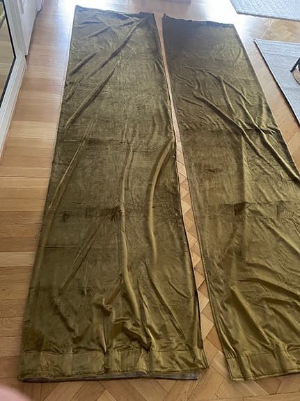 2 längder gardiner Svanefors