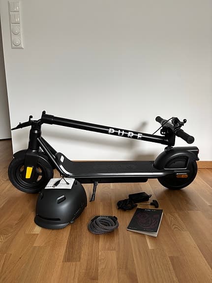 Elektrisk Skoter, svart || Pure AIR 5 Electric Scooter || skatt