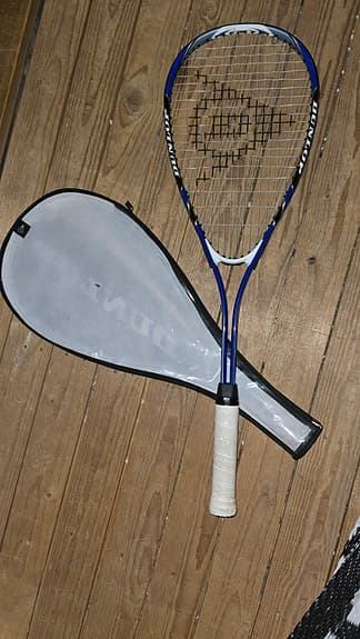 Dunlop squashracket med fodral