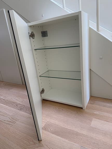 IKEA LILLÅNGEN Spegelskåp för badrum – I nyskick