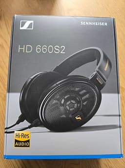 Sennheiser HD 660S2 hörlurar over-ear svart