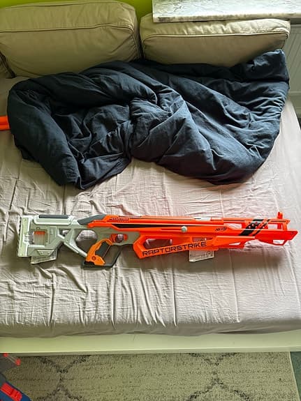 Nerf leksaksvapen paket med flera blasters