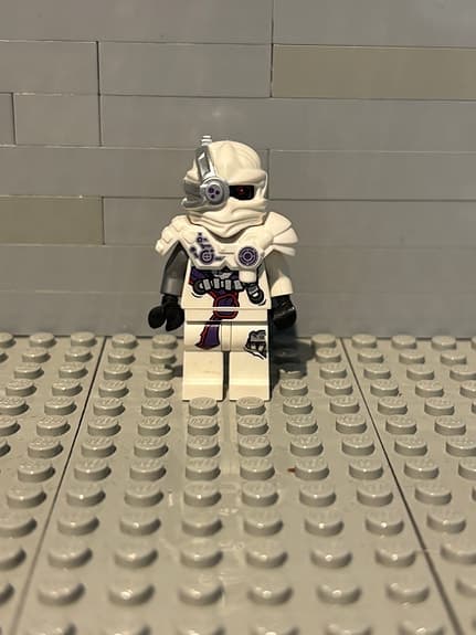 LEGO Ninjago minifigur Nindroid Sentry General