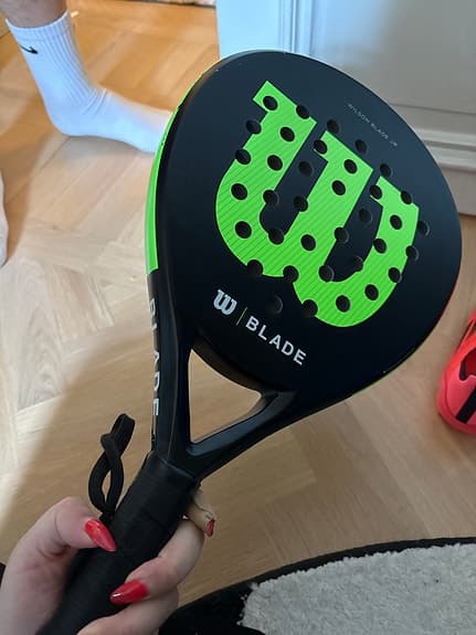 Wilson Blade padelracket svart/grön