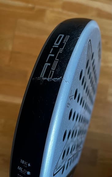 Nox AT10 Genius 18K padelracket padelrack 2024 silver