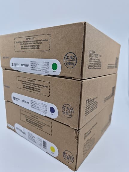 Bambu Lab PETG HF och Basic