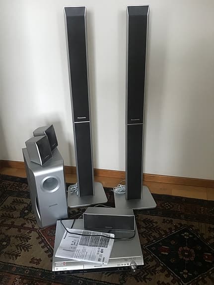 Panasonic DVD ljudsystem för hemmabio