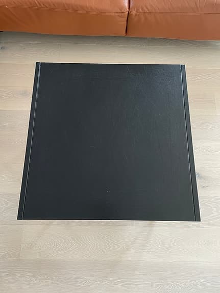 Black coffee table