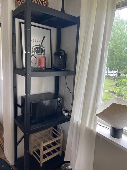 ikea BROR hylla i plåt