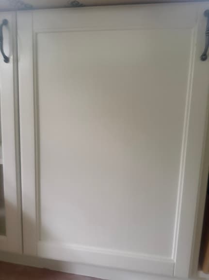 Köksöverskåp vit 50/80x70x38/28 cm, 4 st