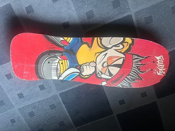 Skateboard Funky och skydd