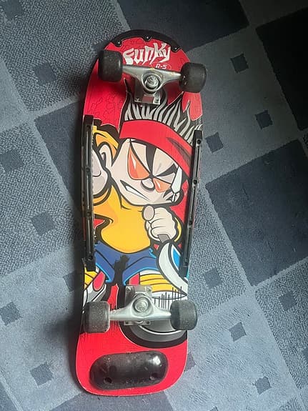 Skateboard Funky och skydd