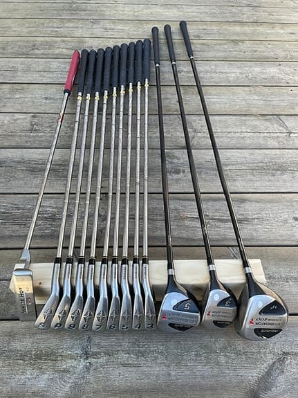 Golfset med bärbag