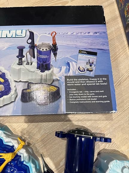 National Geographic Ice Mummy experimentlåda leksak
